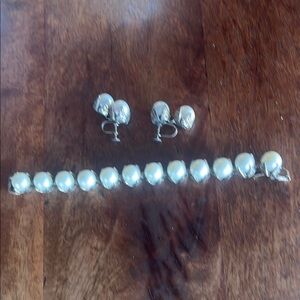 Vintage Pearl Jewelry Set